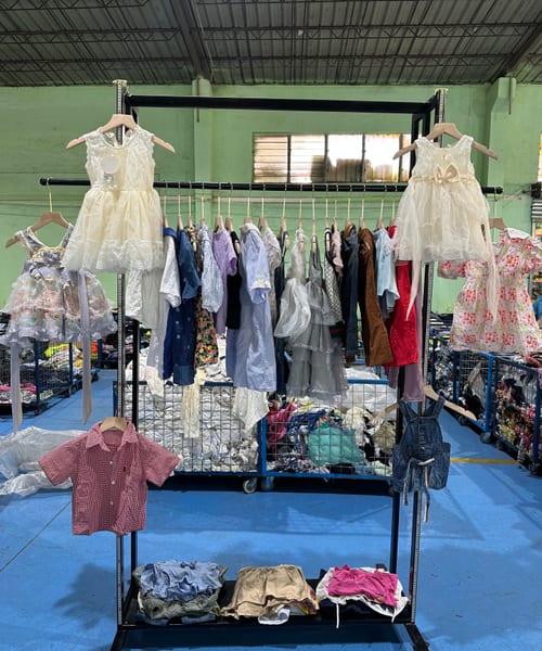Wholesale children's summer clothing bales