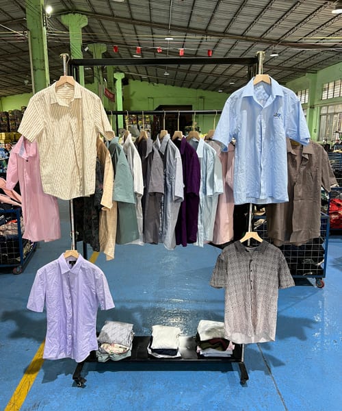 Wholesale men's summer clothing bales