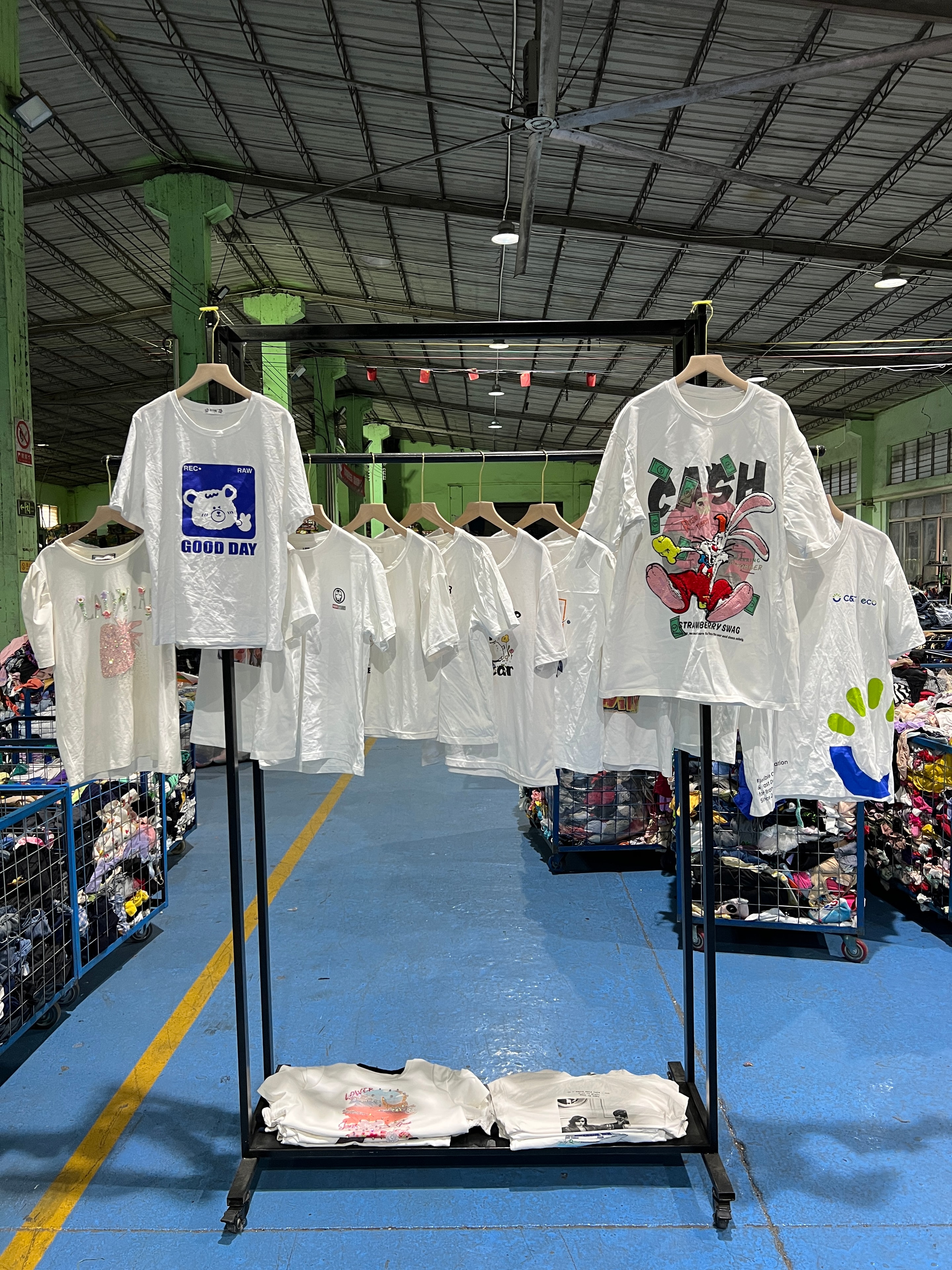 Ladies White T-Shirt Short Sleeve — photo 1