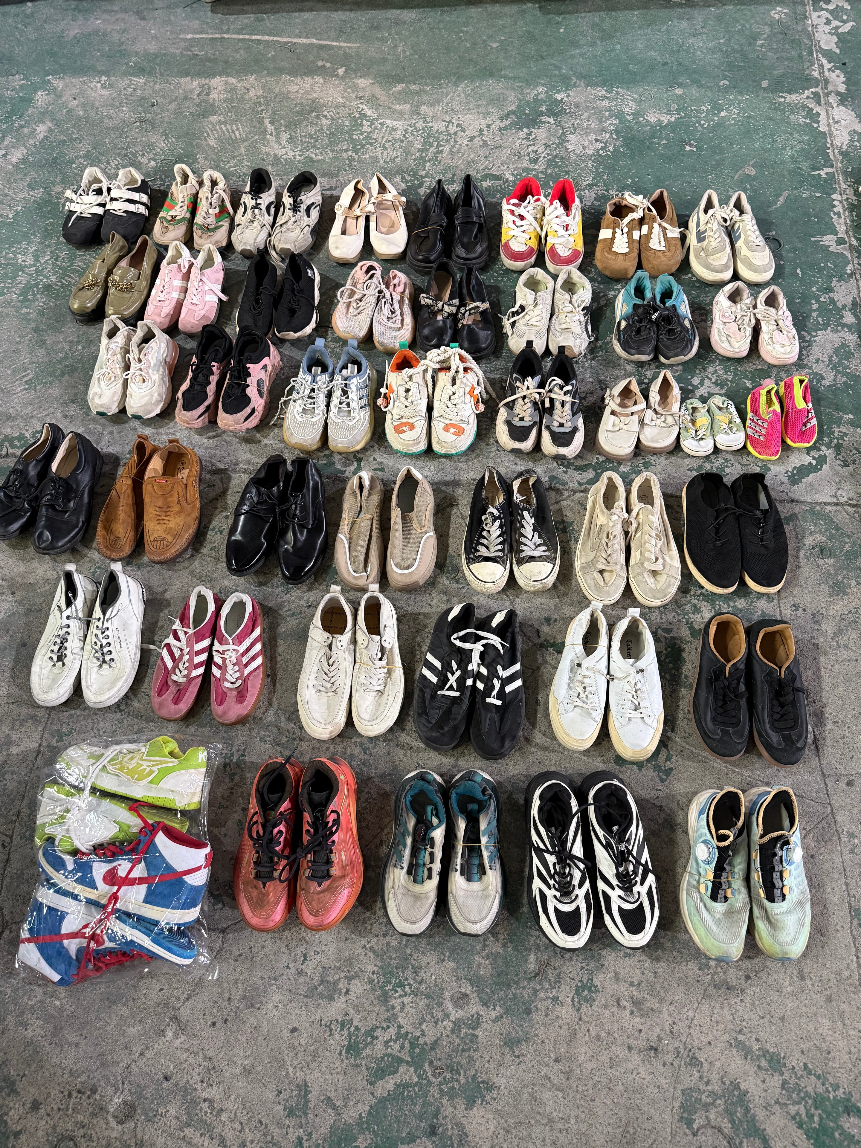 Mixed Shoes — used wholesale export