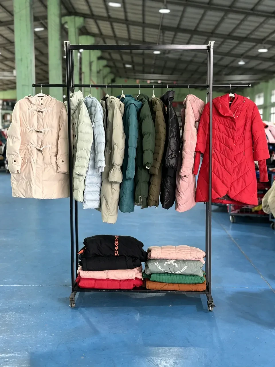 Ladies Parka Long — used wholesale export